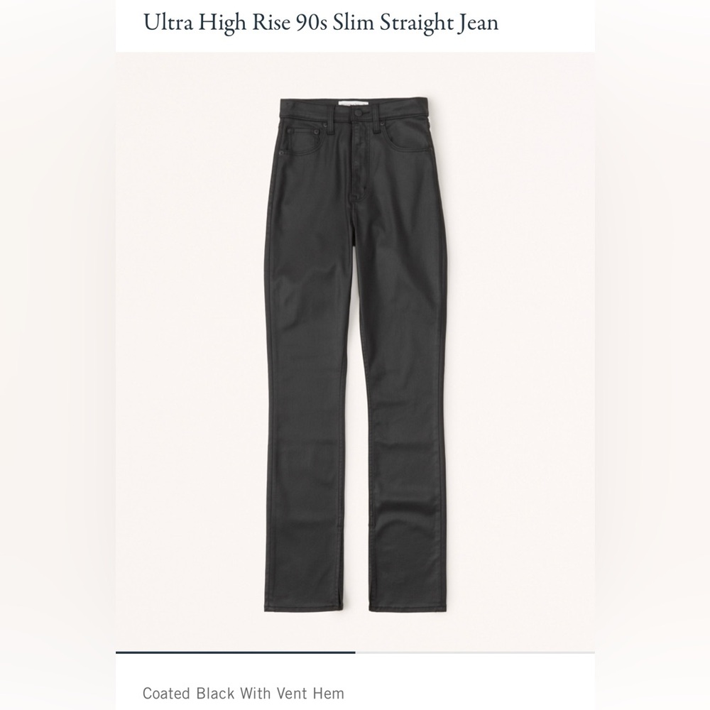 Abercrombie and Fitch ultra high rise jeans